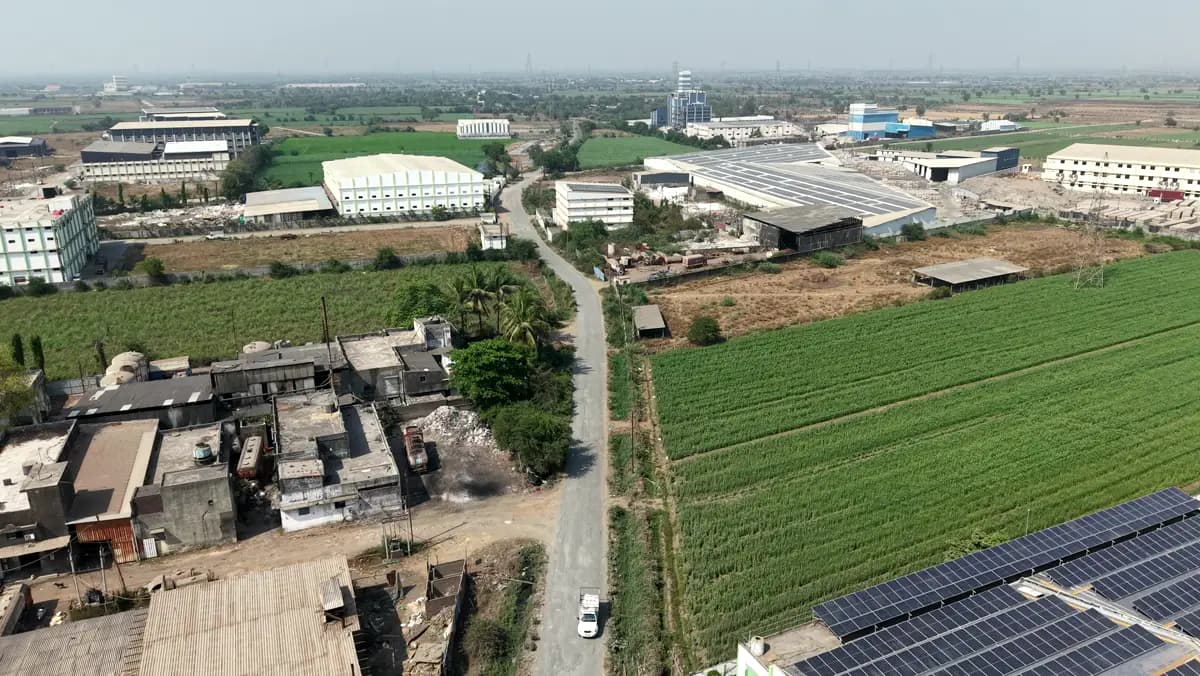 Construction underway on a master-planned community